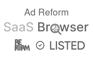 Ad Reform - SaaS Browser Verified Badge