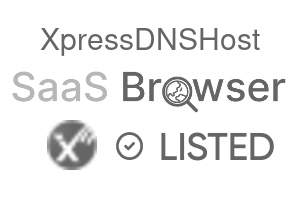 XpressDNSHost - SaaS Browser Verified Badge