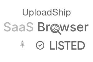 UploadShip - SaaS Browser Verified Badge