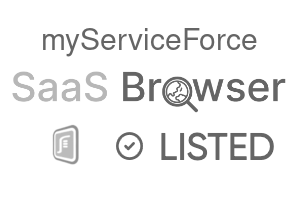 myServiceForce - SaaS Browser Verified Badge