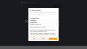 Edd Identity Confirmation Screenshot
