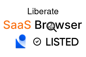 Liberate - SaaS Browser Verified Badge
