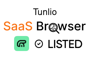 Tunlio - SaaS Browser Verified Badge