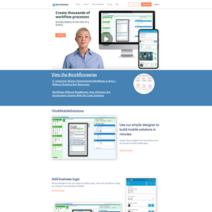 WorkMobile Screenshot