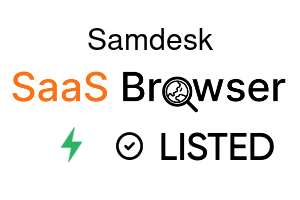 Samdesk - SaaS Browser Verified Badge