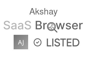 Akshay - SaaS Browser Verified Badge