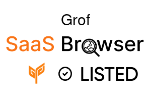 Grof - SaaS Browser Verified Badge