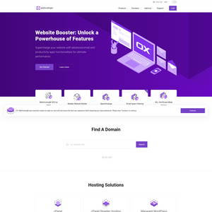 WebHostingM Screenshot
