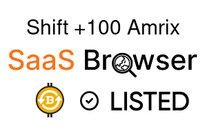 Shift +100 Amrix - SaaS Browser Verified Badge