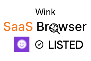 Wink - SaaS Browser Verified Badge