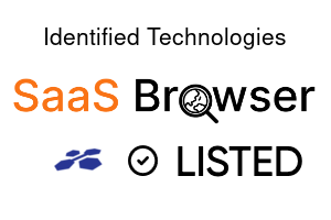 Identified Technologies - SaaS Browser Verified Badge