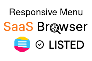 Responsive Menu - SaaS Browser Verified Badge