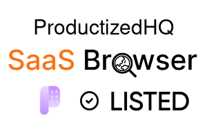 ProductizedHQ - SaaS Browser Verified Badge