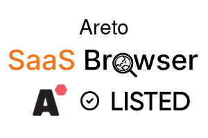 Areto - SaaS Browser Verified Badge