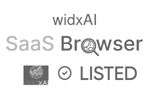 widxAI - SaaS Browser Verified Badge