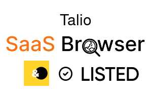 Talio - SaaS Browser Verified Badge