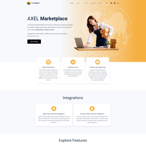 Axel Market Screenshot