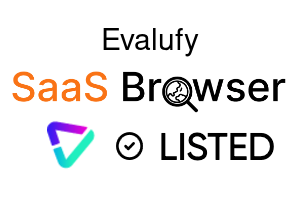 Evalufy - SaaS Browser Verified Badge