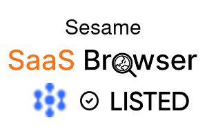 Sesame - SaaS Browser Verified Badge