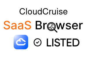 CloudCruise - SaaS Browser Verified Badge