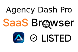 Agency Dash Pro - SaaS Browser Verified Badge