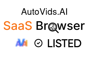 AutoVids.AI - SaaS Browser Verified Badge