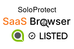 SoloProtect - SaaS Browser Verified Badge