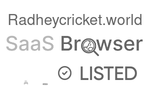Radheycricket.world - SaaS Browser Verified Badge