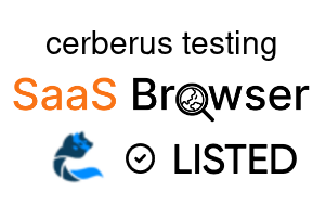 cerberus testing - SaaS Browser Verified Badge