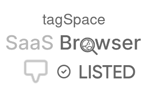 tagSpace - SaaS Browser Verified Badge