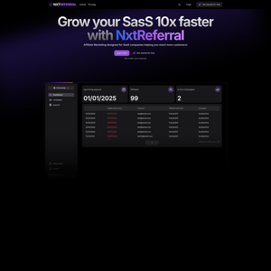 NxtReferral Screenshot