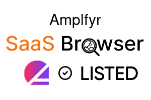 Amplfyr - SaaS Browser Verified Badge