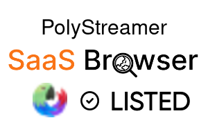PolyStreamer - SaaS Browser Verified Badge