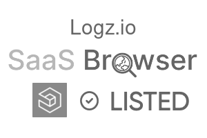 Logz.io - SaaS Browser Verified Badge