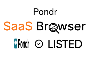 Pondr - SaaS Browser Verified Badge