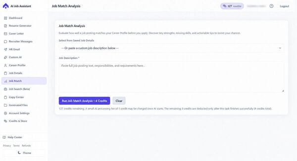 AI Job Assistant Screenshot 6