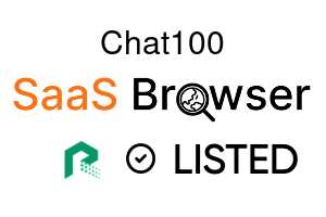 Chat100 - SaaS Browser Verified Badge