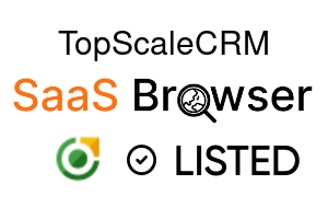 TopScaleCRM - SaaS Browser Verified Badge