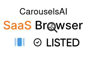 CarouselsAI - SaaS Browser Verified Badge