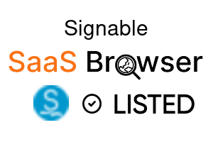 Signable - SaaS Browser Verified Badge