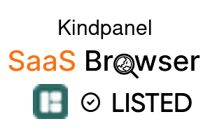 Kindpanel - SaaS Browser Verified Badge