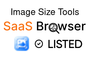 Image Size Tools - SaaS Browser Verified Badge