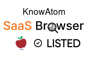 KnowAtom - SaaS Browser Verified Badge