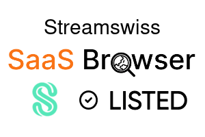 Streamswiss - SaaS Browser Verified Badge