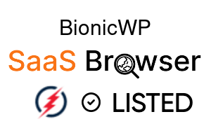 BionicWP - SaaS Browser Verified Badge