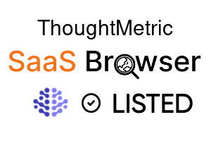 ThoughtMetric - SaaS Browser Verified Badge