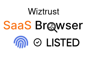 Wiztrust - SaaS Browser Verified Badge