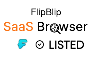 FlipBlip - SaaS Browser Verified Badge