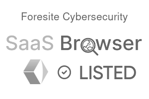Foresite Cybersecurity - SaaS Browser Verified Badge