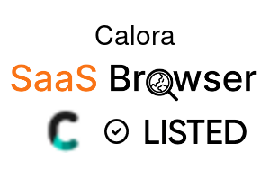 Calora - SaaS Browser Verified Badge